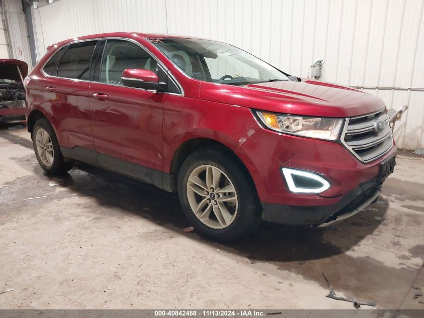 2016 Ford Edge Sel VIN: 2FMPK4J92GBB71432 Lot: 40842488