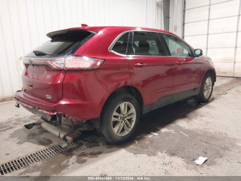 2016 Ford Edge Sel VIN: 2FMPK4J92GBB71432 Lot: 40842488