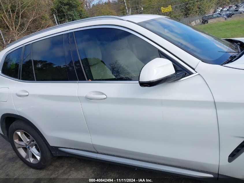 2021 BMW X3 XDRIVE30I - 5UXTY5C0XM9G14684