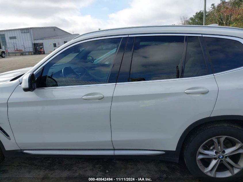 2021 BMW X3 XDRIVE30I - 5UXTY5C0XM9G14684