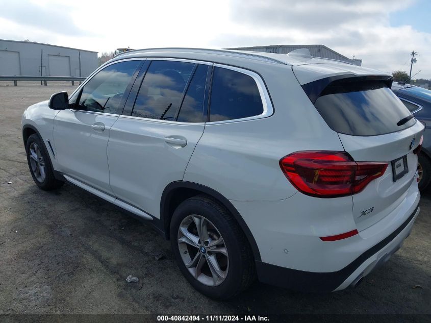 2021 BMW X3 XDRIVE30I - 5UXTY5C0XM9G14684