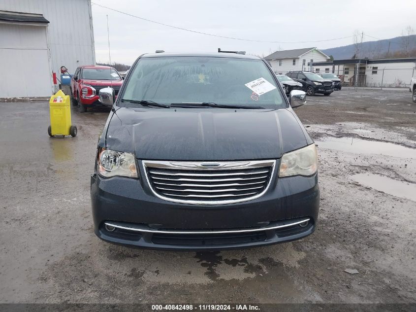 2014 Chrysler Town & Country Touring-L 30Th Anniversary VIN: 2C4RC1CG5ER330310 Lot: 40842498