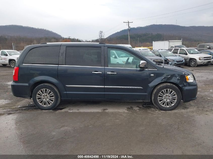 2014 Chrysler Town & Country Touring-L 30Th Anniversary VIN: 2C4RC1CG5ER330310 Lot: 40842498