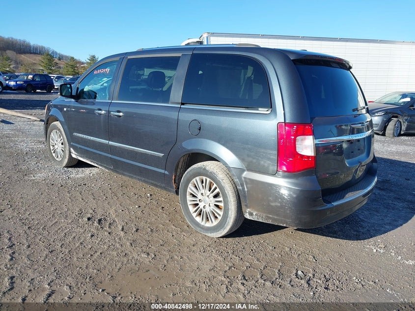 Vin: 2c4rc1cg5er330310, lot: 41332113, chrysler town & country touring-l 30th anniversary 20143