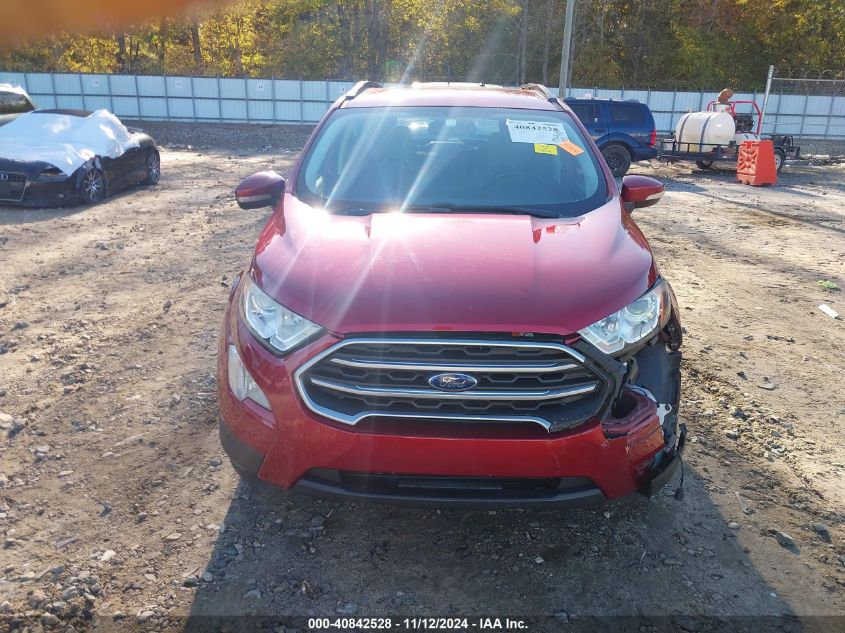 2018 Ford Ecosport Se VIN: MAJ3P1TE0JC183881 Lot: 40842528