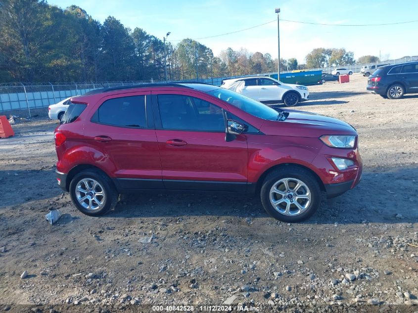 2018 Ford Ecosport Se VIN: MAJ3P1TE0JC183881 Lot: 40842528