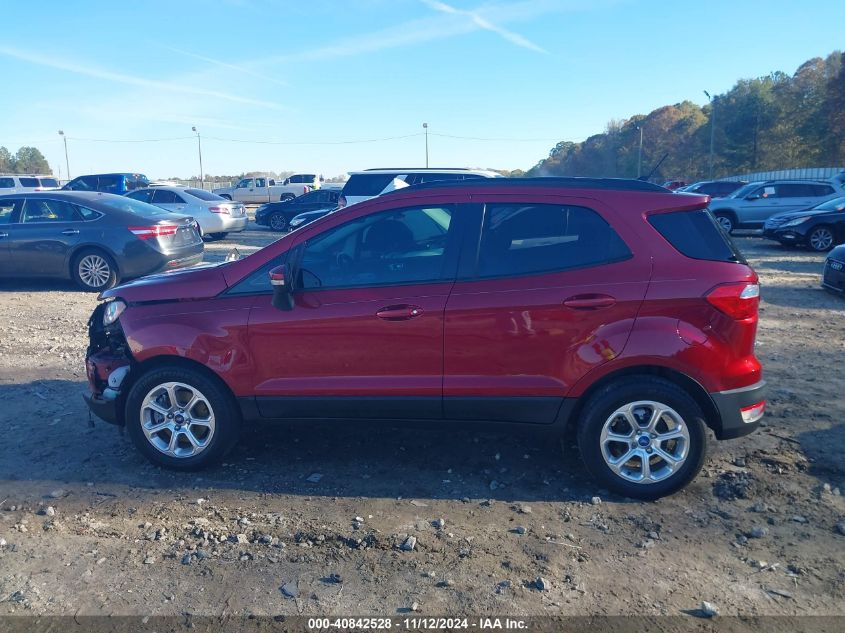 2018 Ford Ecosport Se VIN: MAJ3P1TE0JC183881 Lot: 40842528