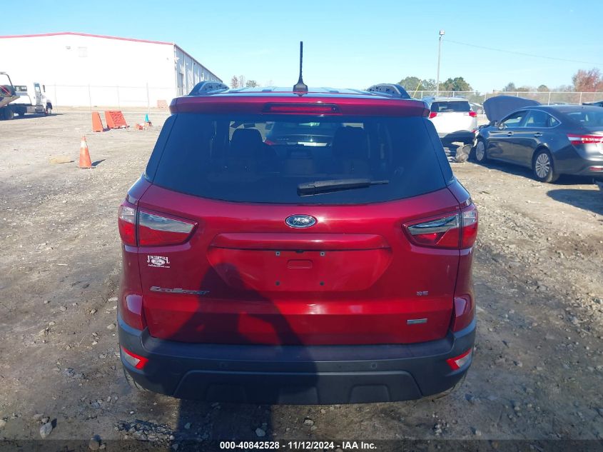 2018 Ford Ecosport Se VIN: MAJ3P1TE0JC183881 Lot: 40842528