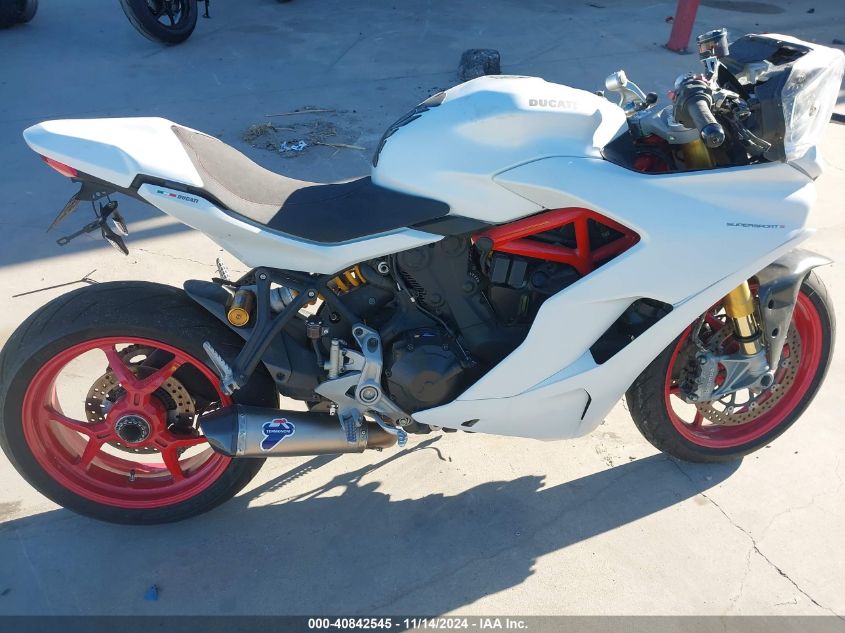 2018 Ducati Supersport VIN: ZDMVABDS5JB003531 Lot: 40842545