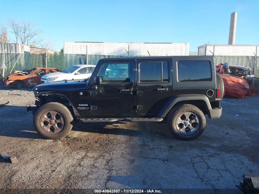 2017 Jeep Wrangler Unlimited Sport 4X4 VIN: 1C4BJWDGXHL591190 Lot: 40842557