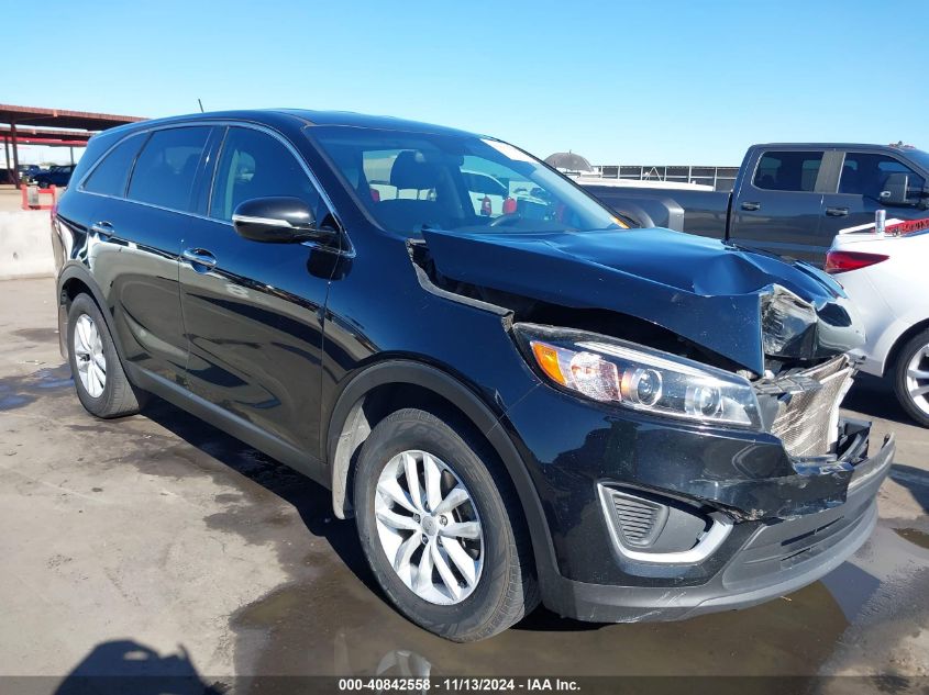 2018 KIA SORENTO 2.4L L - 5XYPG4A3XJG340584