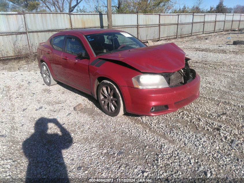 2013 DODGE AVENGER R/T - 1C3CDZBG1DN531320