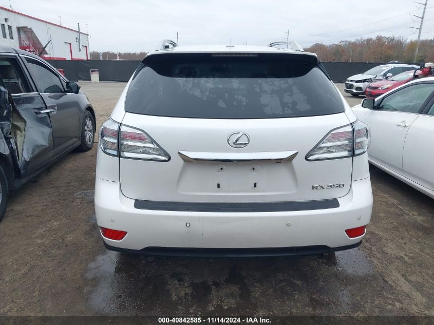 2011 Lexus Rx 350 VIN: 2T2ZK1BA0BC048423 Lot: 40842585