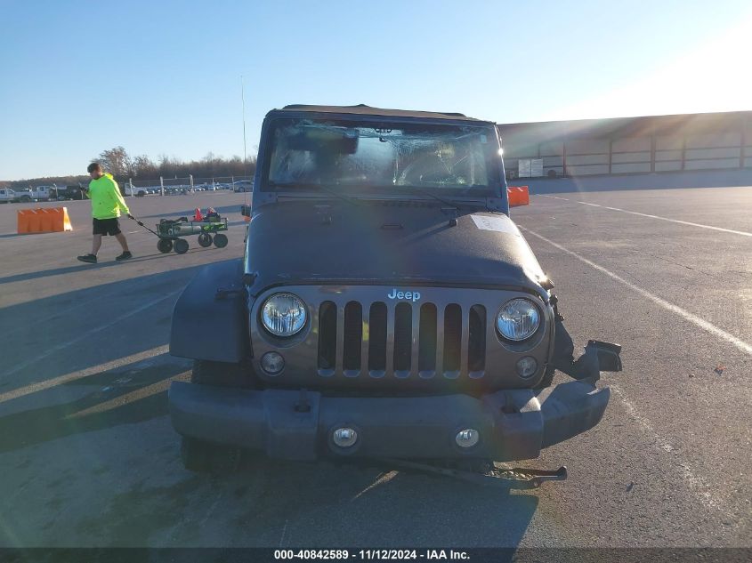 2016 Jeep Wrangler Sport VIN: 1C4AJWAG4GL250768 Lot: 40842589