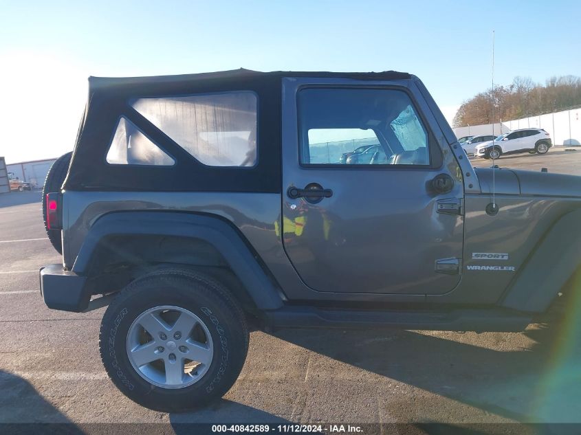 2016 Jeep Wrangler Sport VIN: 1C4AJWAG4GL250768 Lot: 40842589