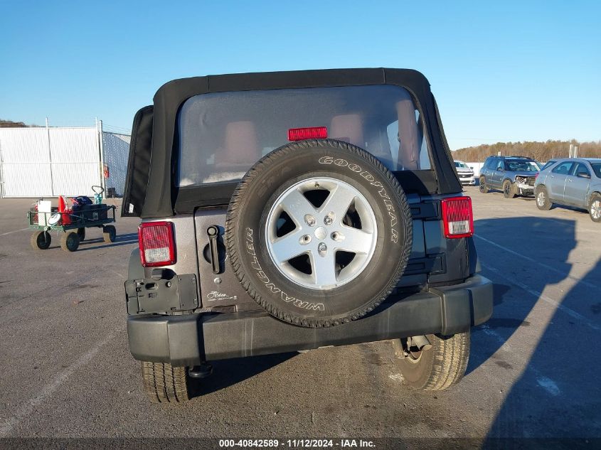 2016 Jeep Wrangler Sport VIN: 1C4AJWAG4GL250768 Lot: 40842589