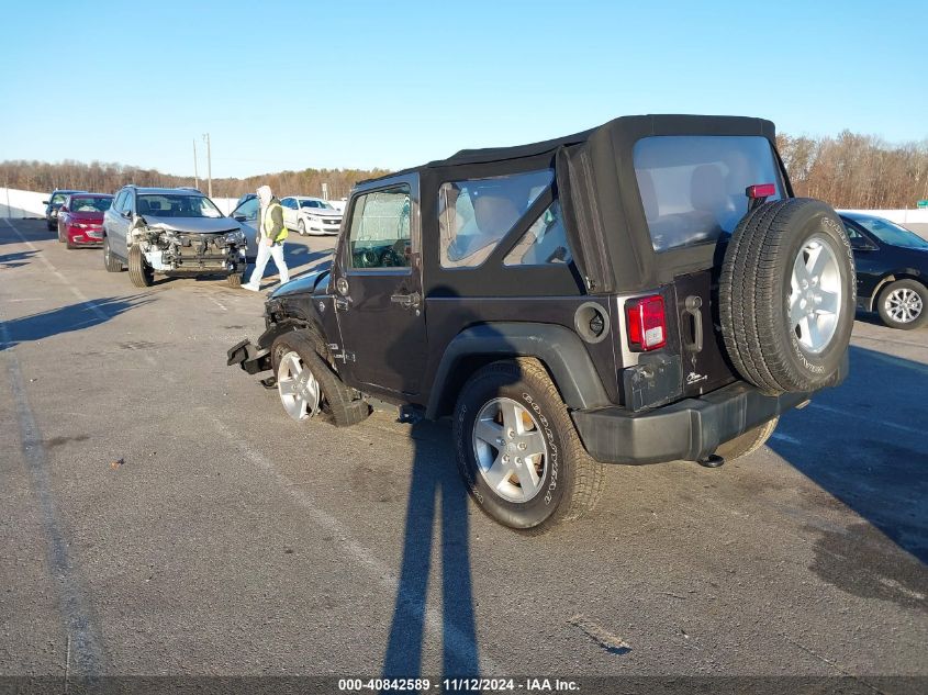 2016 Jeep Wrangler Sport VIN: 1C4AJWAG4GL250768 Lot: 40842589