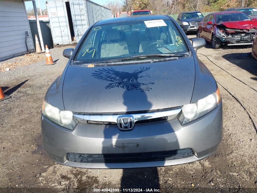 2007 Honda Civic Lx VIN: 1HGFA16567L064313 Lot: 40842599