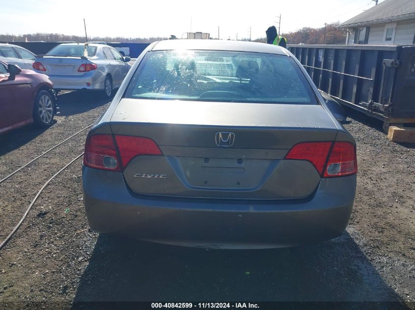 2007 Honda Civic Lx VIN: 1HGFA16567L064313 Lot: 40842599
