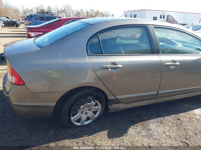 2007 Honda Civic Lx VIN: 1HGFA16567L064313 Lot: 40842599