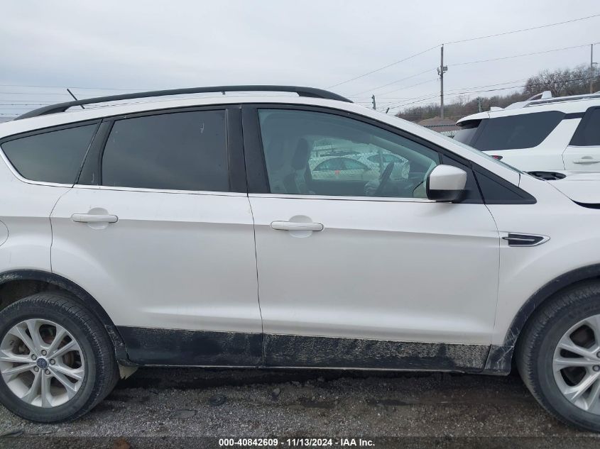 2018 Ford Escape Sel VIN: 1FMCU9HD7JUA80836 Lot: 40842609