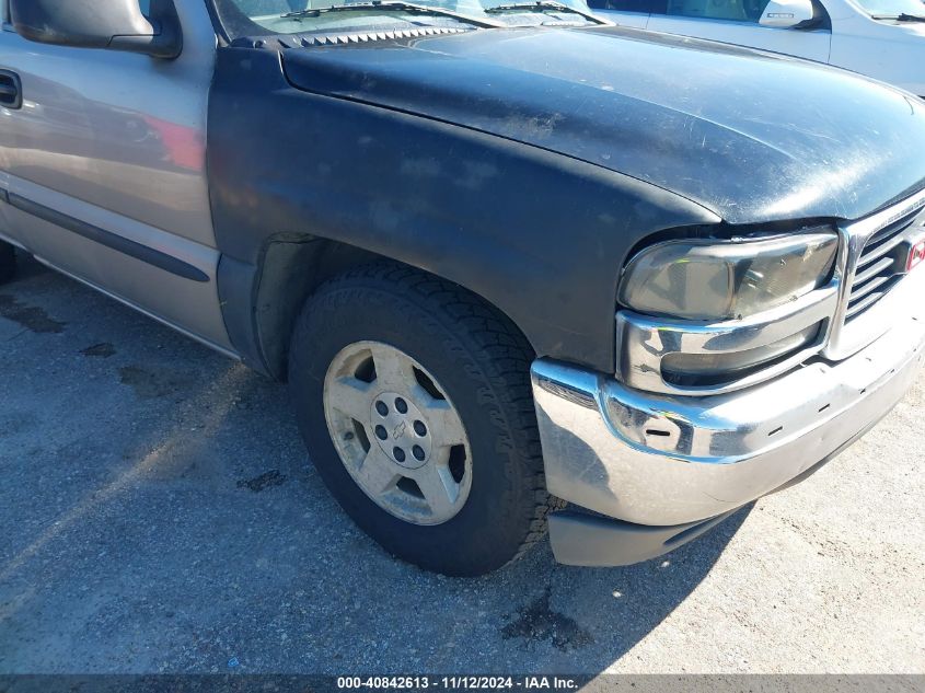 2002 GMC Sierra 1500 Standard VIN: 1GTEC14WX2Z266304 Lot: 40842613