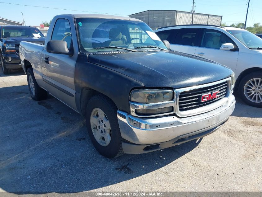 2002 GMC Sierra 1500 Standard VIN: 1GTEC14WX2Z266304 Lot: 40842613