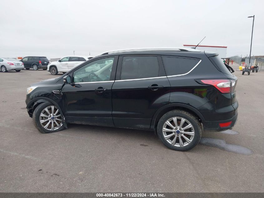 2017 Ford Escape Titanium VIN: 1FMCU9J97HUC20383 Lot: 40842673