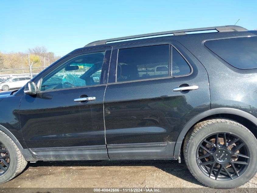 2014 Ford Explorer Sport VIN: 1FM5K8GT8EGA21378 Lot: 40842686