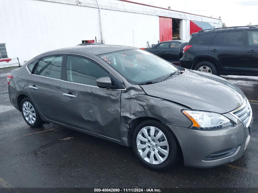 2015 Nissan Sentra Fe+ S/S/Sl/Sr/Sv VIN: 3N1AB7AP9FL651113 Lot: 40842690