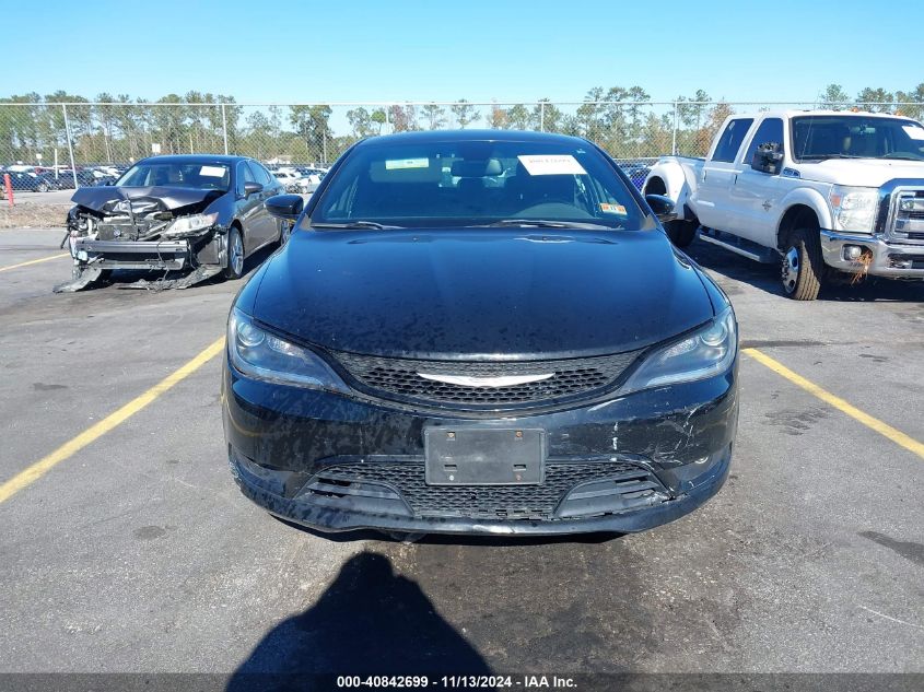 2016 Chrysler 200 S VIN: 1C3CCCBB6GN128510 Lot: 40842699