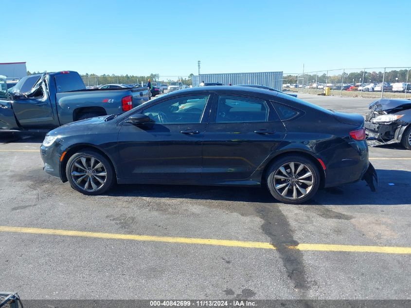 2016 Chrysler 200 S VIN: 1C3CCCBB6GN128510 Lot: 40842699