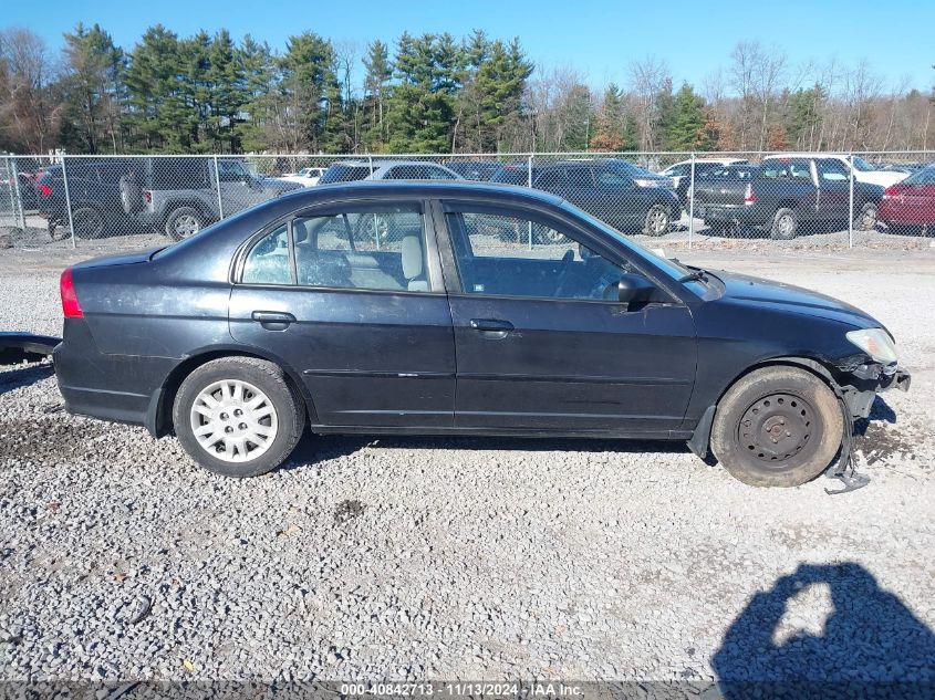 2004 Honda Civic Lx VIN: 2HGES16544H559479 Lot: 40842713