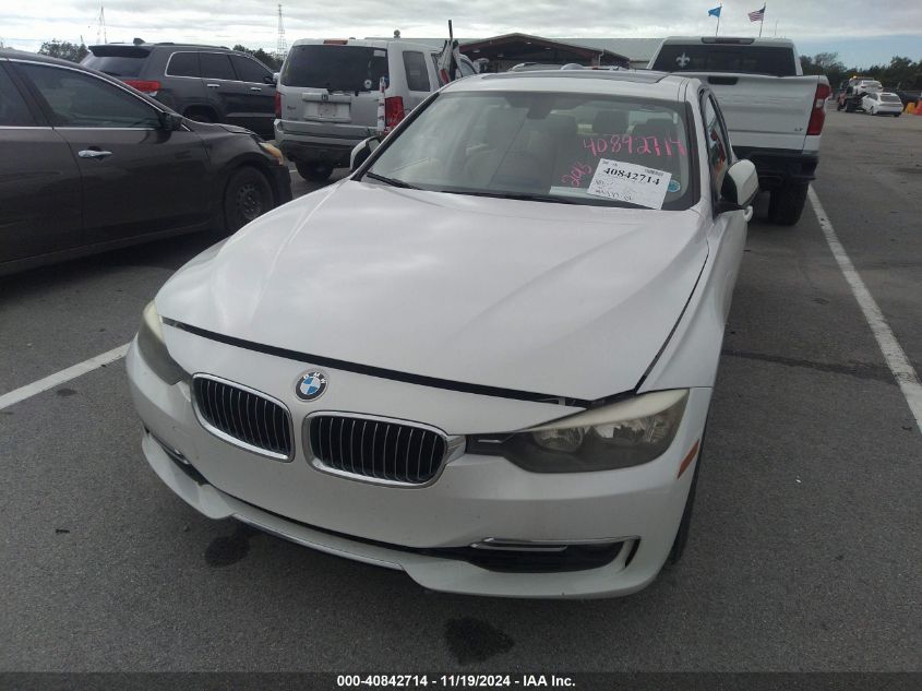 2013 BMW 328I VIN: WBA3A5C50DF604274 Lot: 40842714