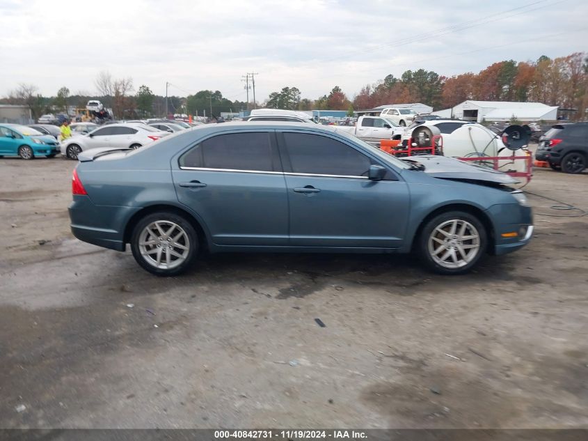 2012 Ford Fusion Sel VIN: 3FAHP0JA4CR201013 Lot: 40842731