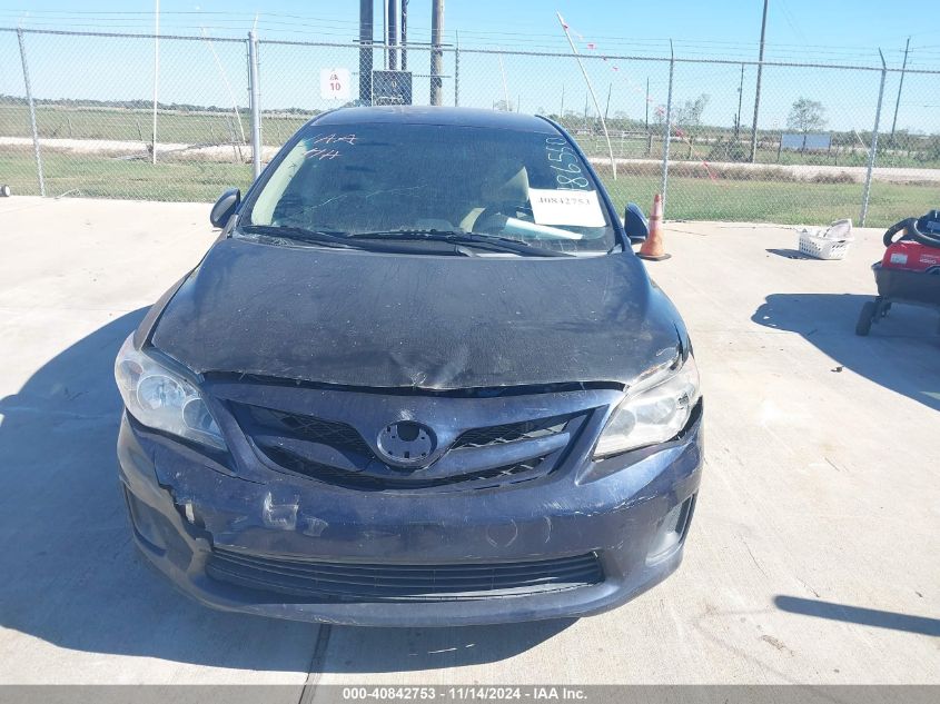 2013 Toyota Corolla L VIN: 5YFBU4EE2DP186550 Lot: 40842753