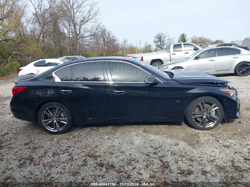 2015 Infiniti Q50 Sport VIN: JN1BV7ARXFM412026 Lot: 40842754