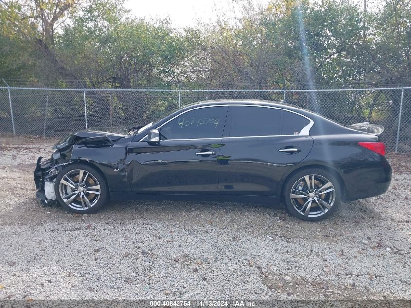 2015 Infiniti Q50 Sport VIN: JN1BV7ARXFM412026 Lot: 40842754