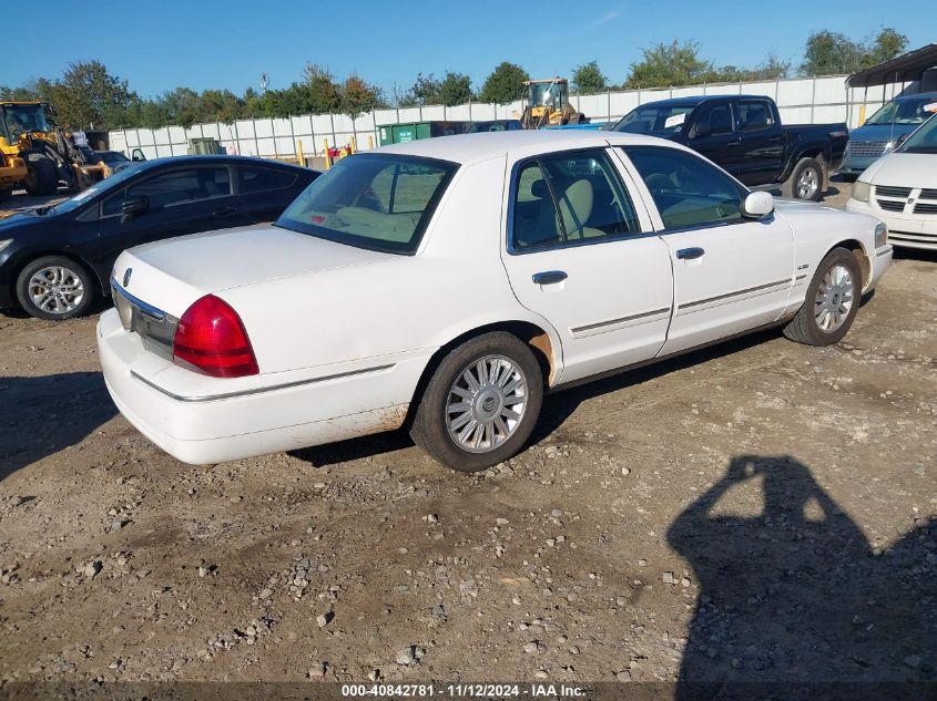 2011 Mercury Grand Marquis Ls (Fleet Only) VIN: 2MEBM7FV2BX602054 Lot: 40842781