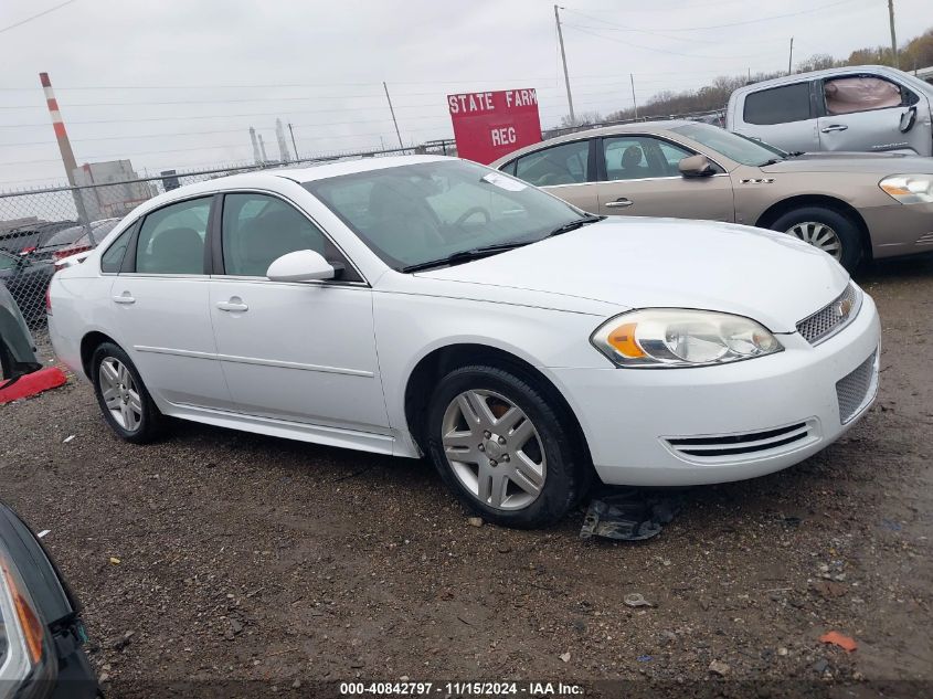 2012 Chevrolet Impala Lt VIN: 2G1WB5E35C1151289 Lot: 40842797