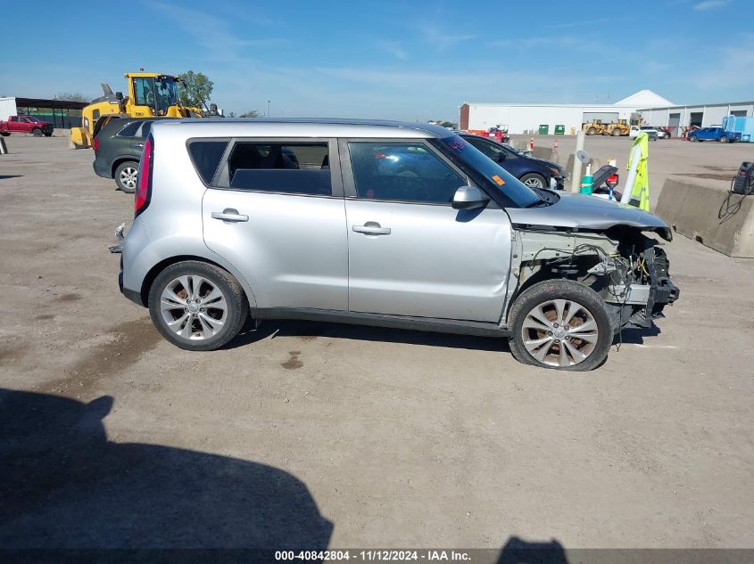 2016 Kia Soul + VIN: KNDJP3A51G7862401 Lot: 40842804