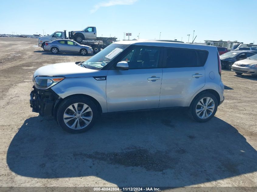 2016 Kia Soul + VIN: KNDJP3A51G7862401 Lot: 40842804