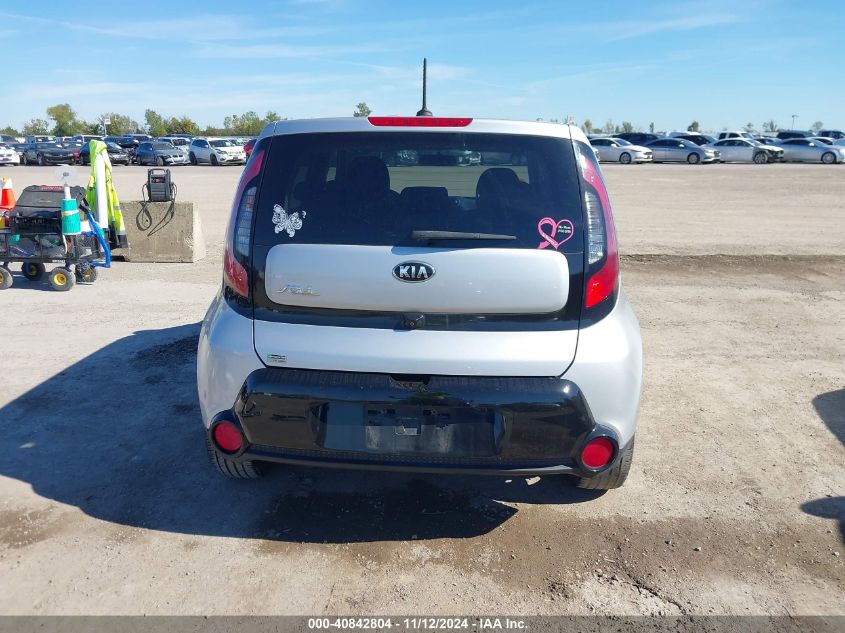 2016 Kia Soul + VIN: KNDJP3A51G7862401 Lot: 40842804