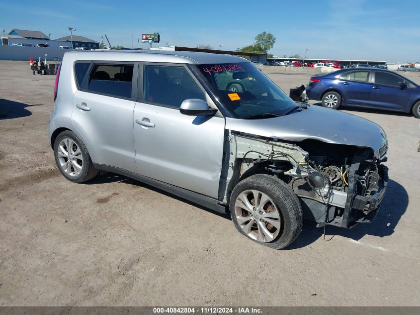 2016 Kia Soul + VIN: KNDJP3A51G7862401 Lot: 40842804