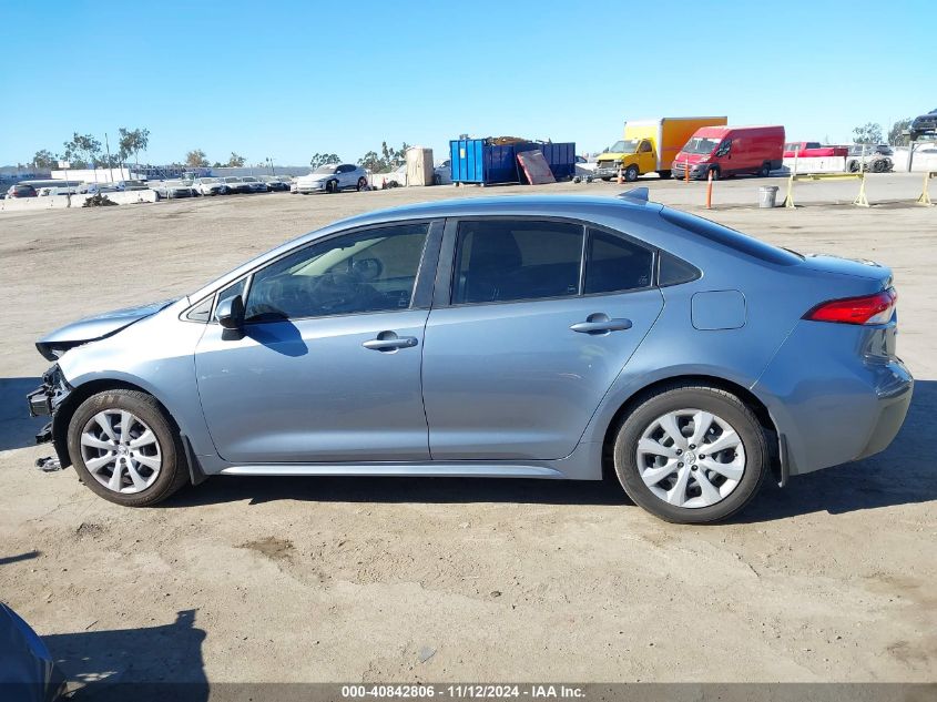 2022 Toyota Corolla Le VIN: JTDEPMAE4NJ214333 Lot: 40842806