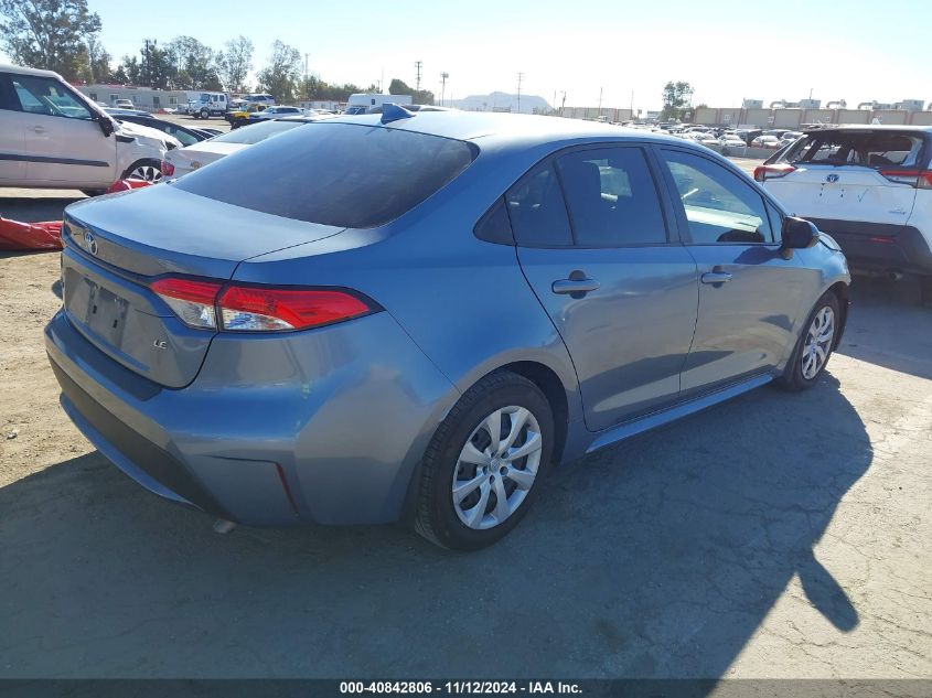 VIN JTDEPMAE4NJ214333 2022 Toyota Corolla, LE no.4