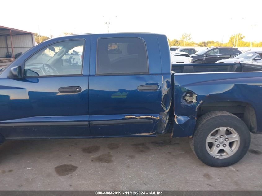 2006 Dodge Dakota Slt VIN: 1D7HE48K96S572236 Lot: 40842819