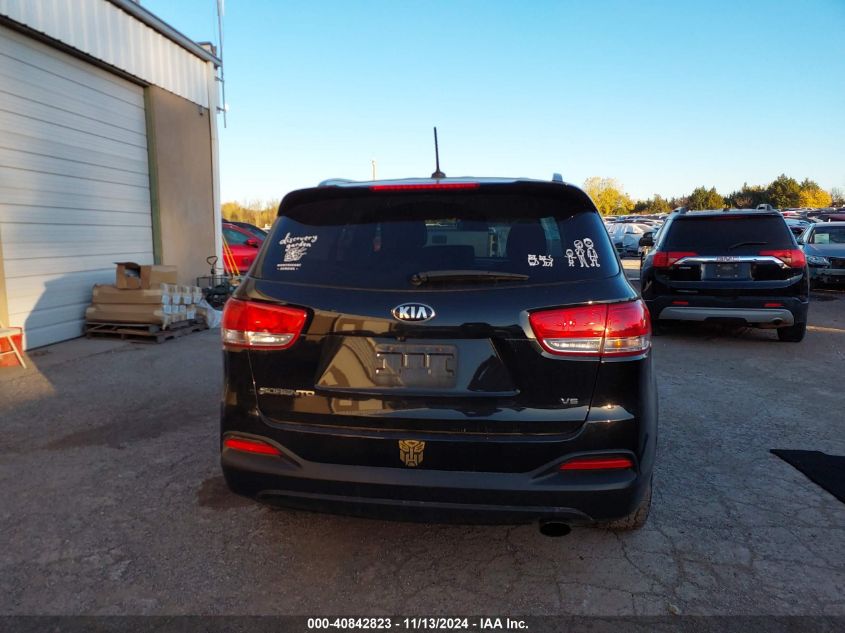 2017 KIA SORENTO 3.3L LX - 5XYPG4A56HG198939