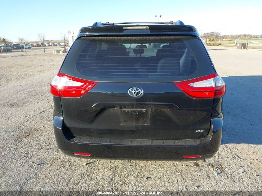 2015 Toyota Sienna Xle 8 Passenger VIN: 5TDYK3DC1FS617884 Lot: 40842827