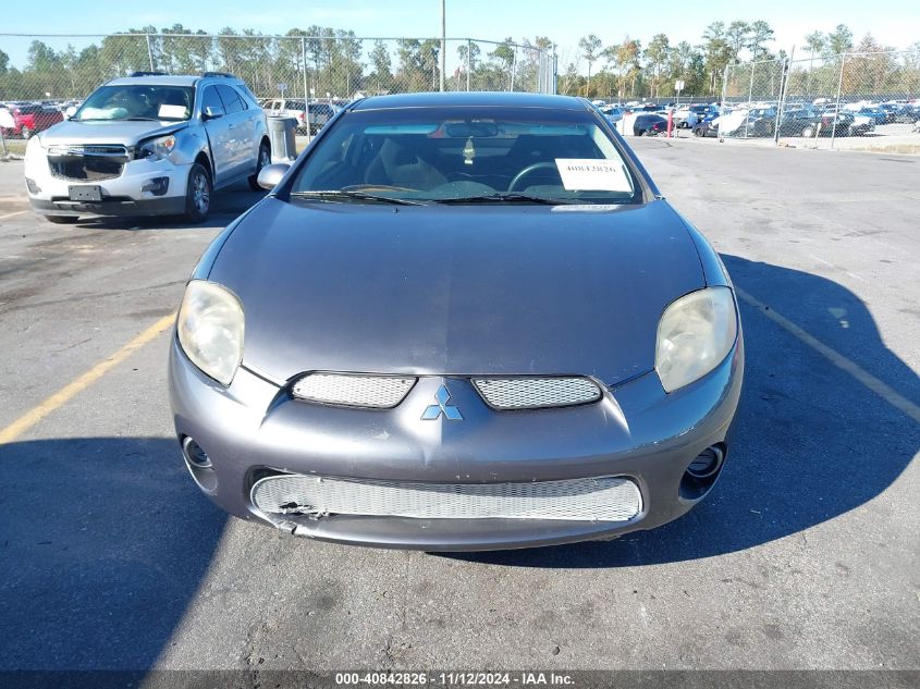 2006 Mitsubishi Eclipse Gs VIN: 4A3AK24F76E018559 Lot: 40842826